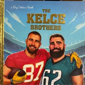 NFL The Kelce Brothers Book - Red, Gold, Green, Blue